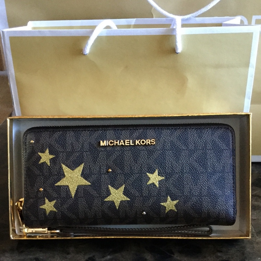 Michael Kors Illustrations Stars Wallet